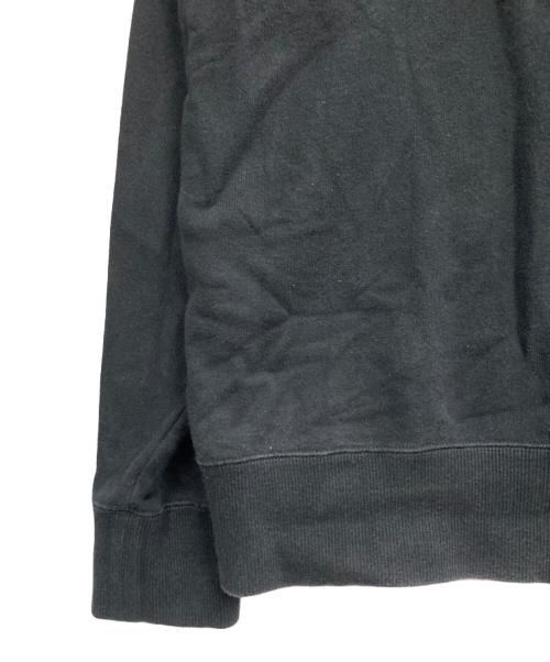 KARL HELMUT（カールヘルム）Karl Helmut (カールヘルム) 桜テディ刺繍入りトレーナー ブラック サイズ:Mの古着・服飾アイテム
