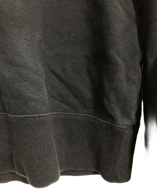 KARL HELMUT（カールヘルム）Karl Helmut (カールヘルム) 桜テディ刺繍入りトレーナー ブラック サイズ:Mの古着・服飾アイテム