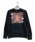 Karl Helmut（カールヘルム）の古着「桜テディ刺繍入りトレーナー」｜ブラック