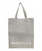 MM6 Maison Margielaエムエムシックスメゾンマルジェラ）の古着「トートバッグ」｜シルバー