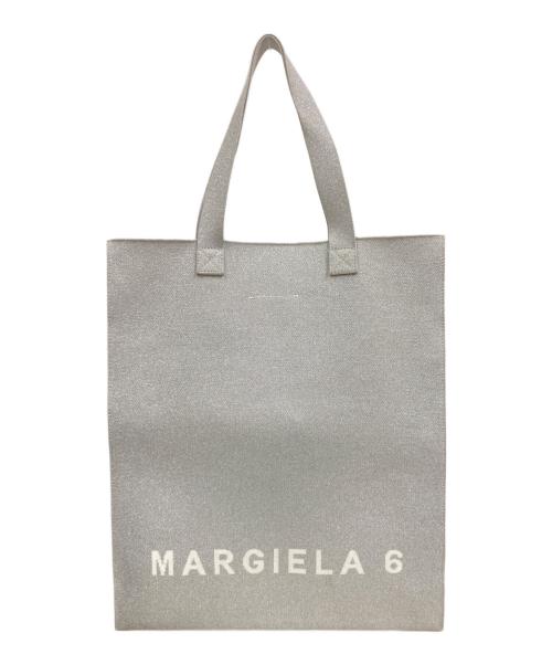 MM6 Maison Margiela（エムエムシックスメゾンマルジェラ）MM6 Maison Margiela (エムエムシックスメゾンマルジェラ) トートバッグ シルバーの古着・服飾アイテム