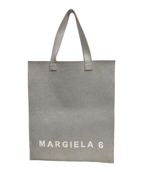 MM6 Maison Margiela（エムエムシックスメゾンマルジェラ）MM6 Maison Margiela (エムエムシックスメゾンマルジェラ) トートバッグ シルバーの古着・服飾アイテム