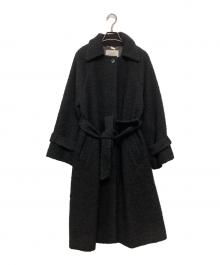 自由区（ジユウク）の古着「ツイードコート」｜ブラック