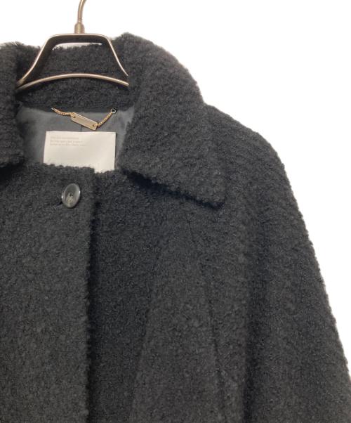 自由区（ジユウク）自由区 (ジユウク) ツイードコート ブラック サイズ:38の古着・服飾アイテム