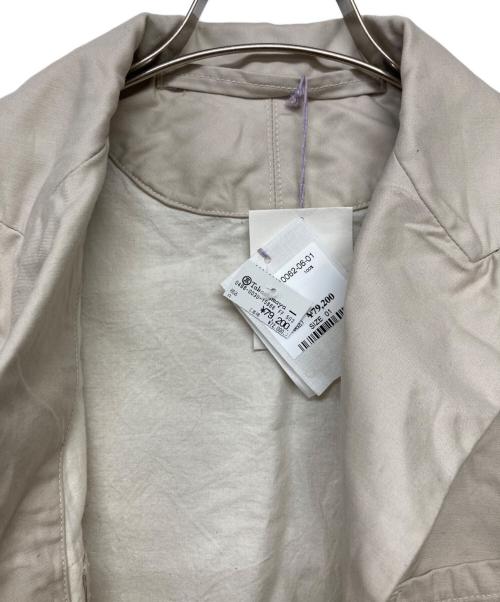 45R（フォーティファイブ・アール）45R (フォーティファイブ・アール) 薄バックサテンの908ジャケッター アイボリー サイズ:01の古着・服飾アイテム