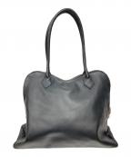 CLASKAクラスカ）の古着「Silva Tote Bag Leather noir」｜ブラック
