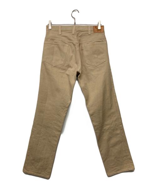 45R（フォーティファイブ・アール）45R (フォーティファイブ・アール) 足袋クロスのクロスビー 5 デニムパンツ ベージュ サイズ:W29の古着・服飾アイテム