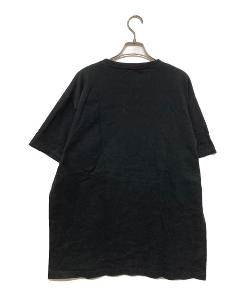 BIOTOP（ビオトープ）BIOTOP (ビオトープ) BRUCE WEBER (ブルース・ウェバー) Kate Ｍoss Burce Ｗeber Tee ブラック サイズ:XLの古着・服飾アイテム