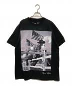 BIOTOP×Bruce Weberビオトープ×ブルース・ウェバー）の古着「Photo T-shirts」｜ブラック