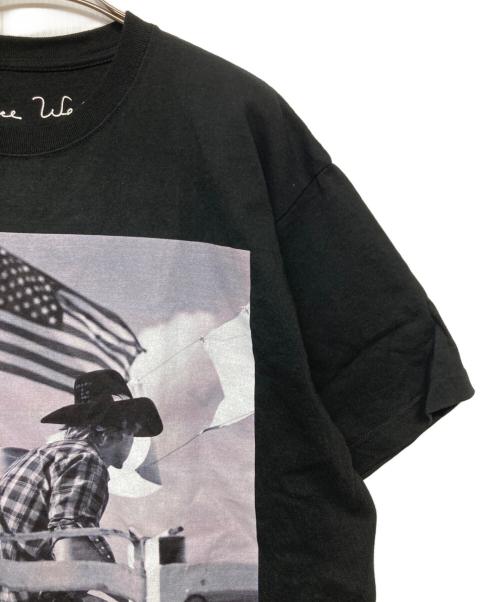 BIOTOP（ビオトープ）BIOTOP (ビオトープ) Bruce Weber (ブルース・ウェバー) Photo T-shirts ブラック サイズ:XLの古着・服飾アイテム