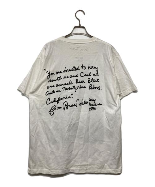 BIOTOP（ビオトープ）BIOTOP (ビオトープ) BRUCE WEBER (ブルース・ウェバー) Photo T-shirts ホワイト サイズ:XLの古着・服飾アイテム