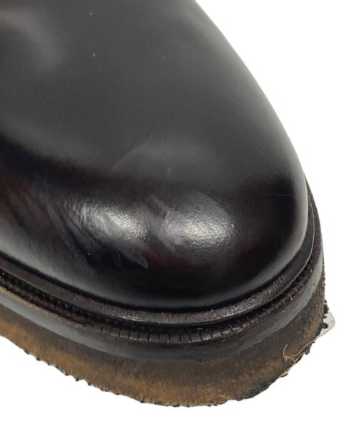 ETRO（エトロ）ETRO (エトロ) ハラコ切替プレーントゥシューズ ブラウン サイズ:43の古着・服飾アイテム