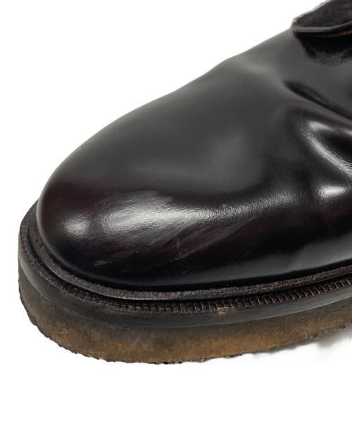 ETRO（エトロ）ETRO (エトロ) ハラコ切替プレーントゥシューズ ブラウン サイズ:43の古着・服飾アイテム