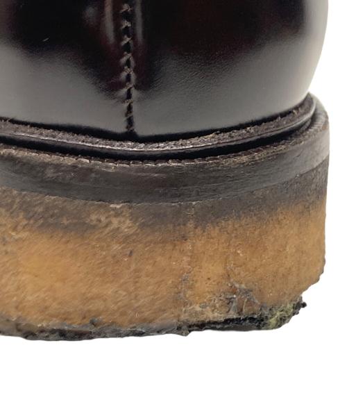 ETRO（エトロ）ETRO (エトロ) ハラコ切替プレーントゥシューズ ブラウン サイズ:43の古着・服飾アイテム