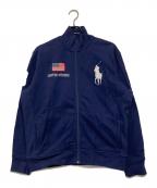 POLO RALPH LAURENポロ・ラルフローレン）の古着「ジップアップスウェット」｜ネイビー