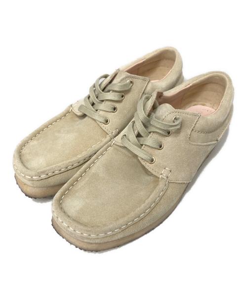 CLARKS ORIGINALS（クラークス オリジナルズ）Clarks Originals (クラークス オリジナルズ) wallabee boat ベージュ サイズ:25cmの古着・服飾アイテム