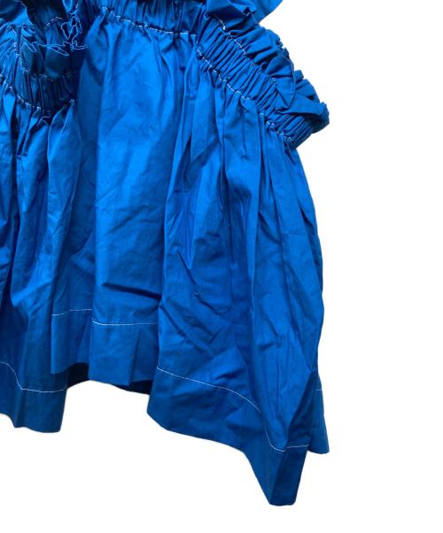 HOUGA（ホウガ）HOUGA (ホウガ) kiki frill skirt ブルー サイズ:不明（実寸サイズをご確認ください）の古着・服飾アイテム