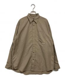 THE NORTH FACE（ザ ノース フェイス）の古着「L/Sエンライドシャツ」｜ベージュ