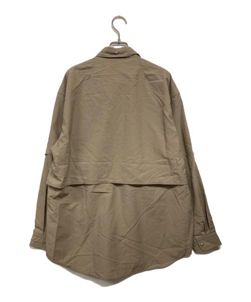 THE NORTH FACE（ザ ノース フェイス）THE NORTH FACE (ザ ノース フェイス) L/Sエンライドシャツ ベージュ サイズ:Sの古着・服飾アイテム