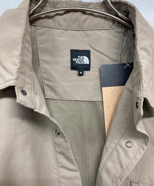 THE NORTH FACE（ザ ノース フェイス）THE NORTH FACE (ザ ノース フェイス) L/Sエンライドシャツ ベージュ サイズ:Sの古着・服飾アイテム