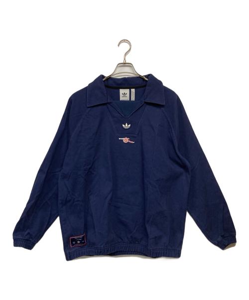 adidas（アディダス）adidas (アディダス) アーセナル テラスアイコン ドリルトップ ネイビー サイズ:2XLの古着・服飾アイテム