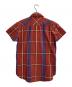 Vivienne Westwood man (ヴィヴィアン ウェストウッド マン) 半袖チェックシャツ レッド サイズ:50：5000円