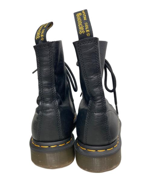 Dr.Martens（ドクターマーチン）Dr.Martens (ドクターマーチン) PASCAL ビーガン8ホールブーツ ブラック サイズ:UK6の古着・服飾アイテム