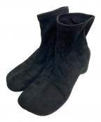 MM6 Maison Margielaエムエムシックスメゾンマルジェラ）の古着「アナトミックアンクルブーツ」｜ブラック