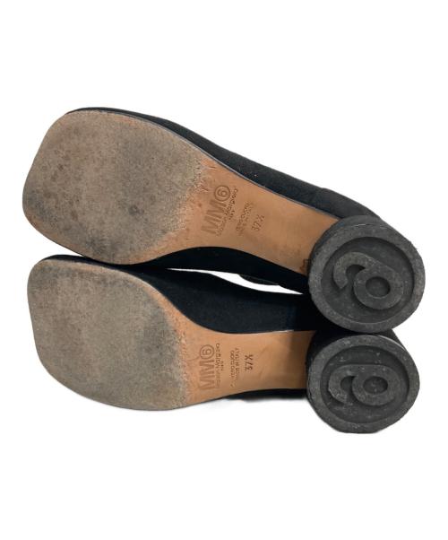 MM6 Maison Margiela（エムエムシックスメゾンマルジェラ）MM6 Maison Margiela (エムエムシックスメゾンマルジェラ) アナトミックアンクルブーツ ブラック サイズ:37 1/2の古着・服飾アイテム