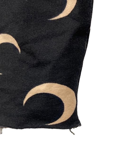 MARINE SERRE（マリーンセル）marine serre (マリーンセル) 総柄カットソー ブラック サイズ:Mの古着・服飾アイテム