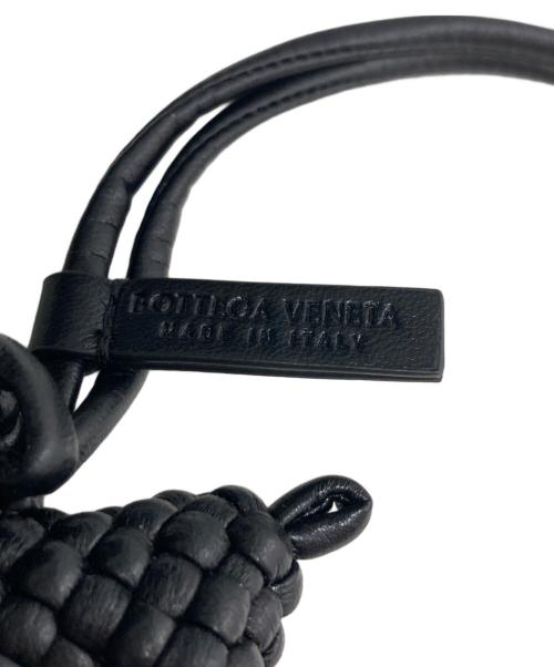 BOTTEGA VENETA（ボッテガベネタ）BOTTEGA VENETA (ボッテガベネタ) イントレチャートドッグチャーム ブラックの古着・服飾アイテム