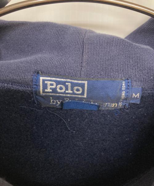 POLO RALPH LAUREN（ポロ・ラルフローレン）POLO RALPH LAUREN (ポロ・ラルフローレン) 星条旗プリントパーカー ネイビー サイズ:Mの古着・服飾アイテム