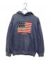 POLO RALPH LAUREN（ポロ・ラルフローレン）の古着「星条旗プリントパーカー」｜ネイビー