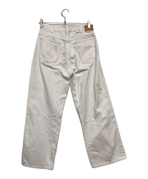 45R（フォーティファイブ・アール）45R (フォーティファイブ・アール) ライ麦デニム シャルロット ホワイト サイズ:29の古着・服飾アイテム