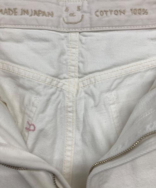 45R（フォーティファイブ・アール）45R (フォーティファイブ・アール) ライ麦デニム シャルロット ホワイト サイズ:29の古着・服飾アイテム