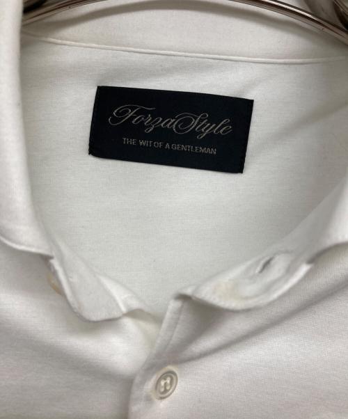 FORZA STYLE（フォルツァスタイル）forza style (フォルツァスタイル) 頂上カットソー ホワイト サイズ:Mの古着・服飾アイテム