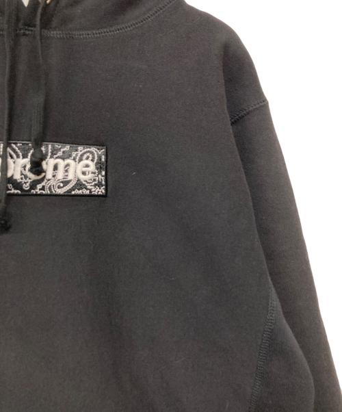SUPREME（シュプリーム）SUPREME (シュプリーム) Bandana BoxLogo Hooded ブラック サイズ:Sの古着・服飾アイテム
