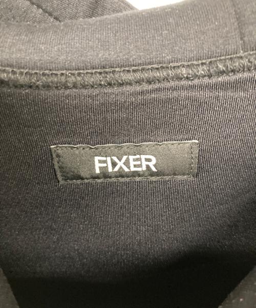 FIXER（フィクサー）FIXER (フィクサー) プルオーバーパーカー ブラック サイズ:XSの古着・服飾アイテム