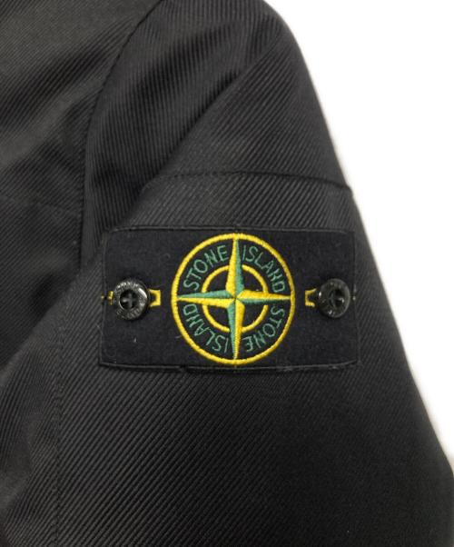 STONE ISLAND（ストーンアイランド）STONE ISLAND (ストーンアイランド) 24AW DIAGONAL NYLON DOWN ブラック サイズ:Sの古着・服飾アイテム