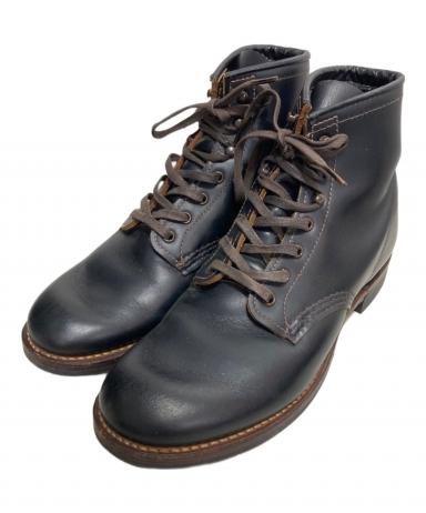 O*A様 【希少・箱付】RED WING ヴィンテージ ワラビー ブラック 廃盤 中古・古着通販】RED WING (レッドウィング) BECKMAN FLATBOX ブラック