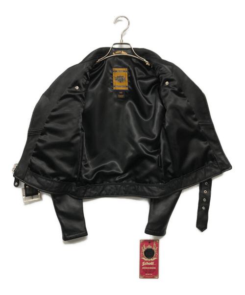 SCHOTT BROS.（ショット）SCHOTT BROS. (ショット) WOMENS LAMB ONESTAR RIDERS ブラック サイズ:XSの古着・服飾アイテム
