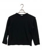 COMME des GARCONS HOMMEコムデギャルソン オム）の古着「インサイドアウトニット」｜ブラック