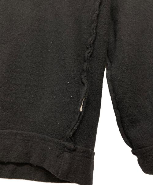 COMME des GARCONS HOMME（コムデギャルソン オム）COMME des GARCONS HOMME (コムデギャルソン オム) インサイドアウトニット ブラック サイズ:表記無の古着・服飾アイテム