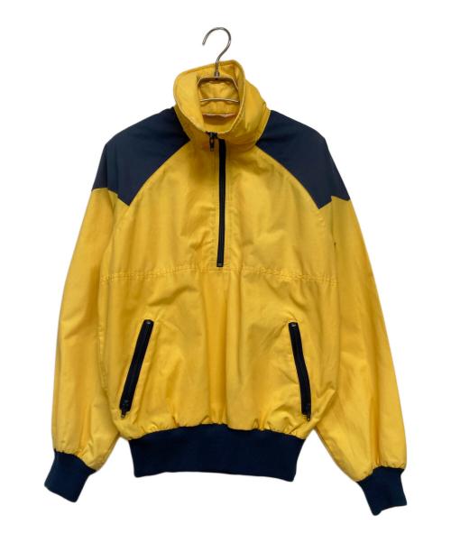 L.L.Bean（エルエルビーン）L.L.Bean (エルエルビーン) ナイロンハーフジップジャケット イエロー サイズ:Sの古着・服飾アイテム