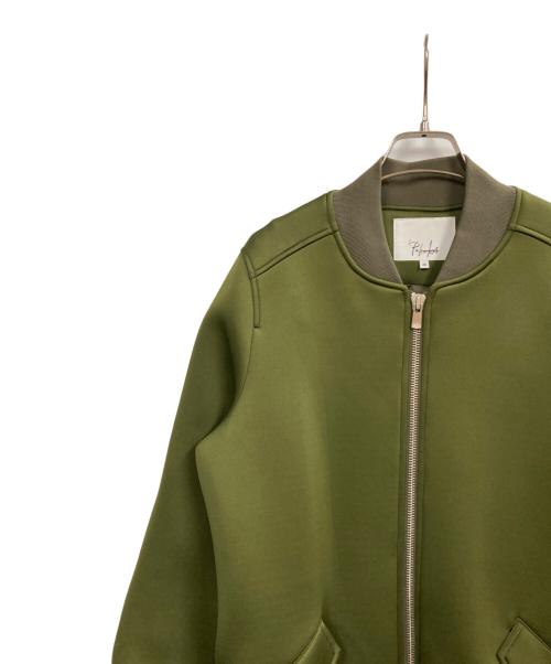 PalinkA（パリンカ）PalinkA (パリンカ) ロングブルゾンコート オリーブ サイズ:36の古着・服飾アイテム