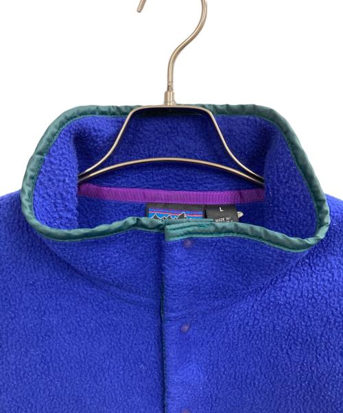 Patagonia（パタゴニア）Patagonia (パタゴニア) シンチラスナップT ブルー サイズ:Lの古着・服飾アイテム