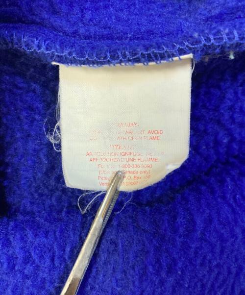 Patagonia（パタゴニア）Patagonia (パタゴニア) シンチラスナップT ブルー サイズ:Lの古着・服飾アイテム