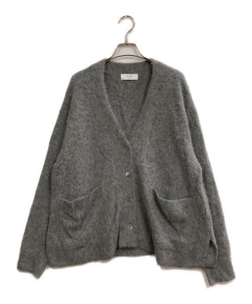 SLOBE IENA（スローブ イエナ）SLOBE IENA (スローブ イエナ) フォックスウールカシミヤ カーディガン グレー サイズ:Fの古着・服飾アイテム