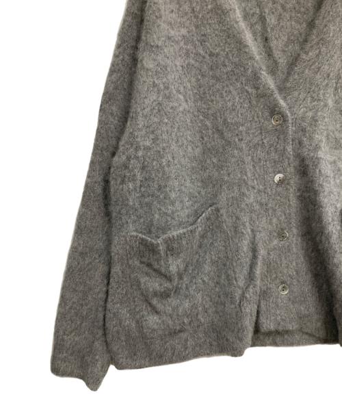 SLOBE IENA（スローブ イエナ）SLOBE IENA (スローブ イエナ) フォックスウールカシミヤ カーディガン グレー サイズ:Fの古着・服飾アイテム