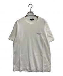 COMME des GARCONS HOMME（コムデギャルソン オム）の古着「綿天竺ロゴプリントTシャツ」｜ホワイト